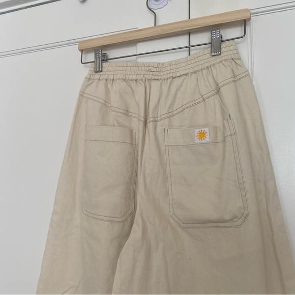 L.F. Markey Lorenzo Trouser - ivory cotton - Picture 8 of 11